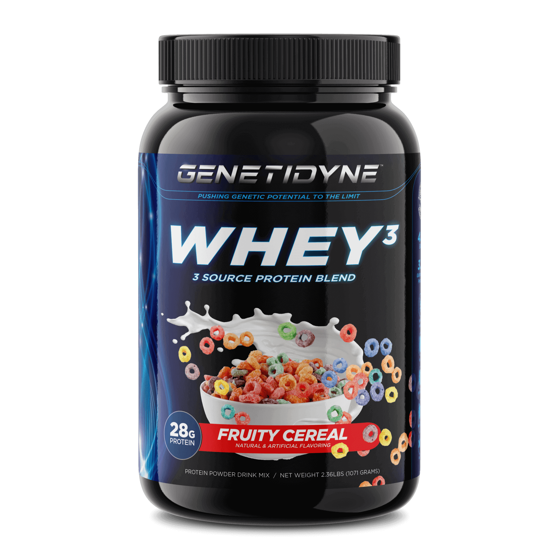 Whey, Isolate, & Casein Protein Powder: Genetidyne Whey3
