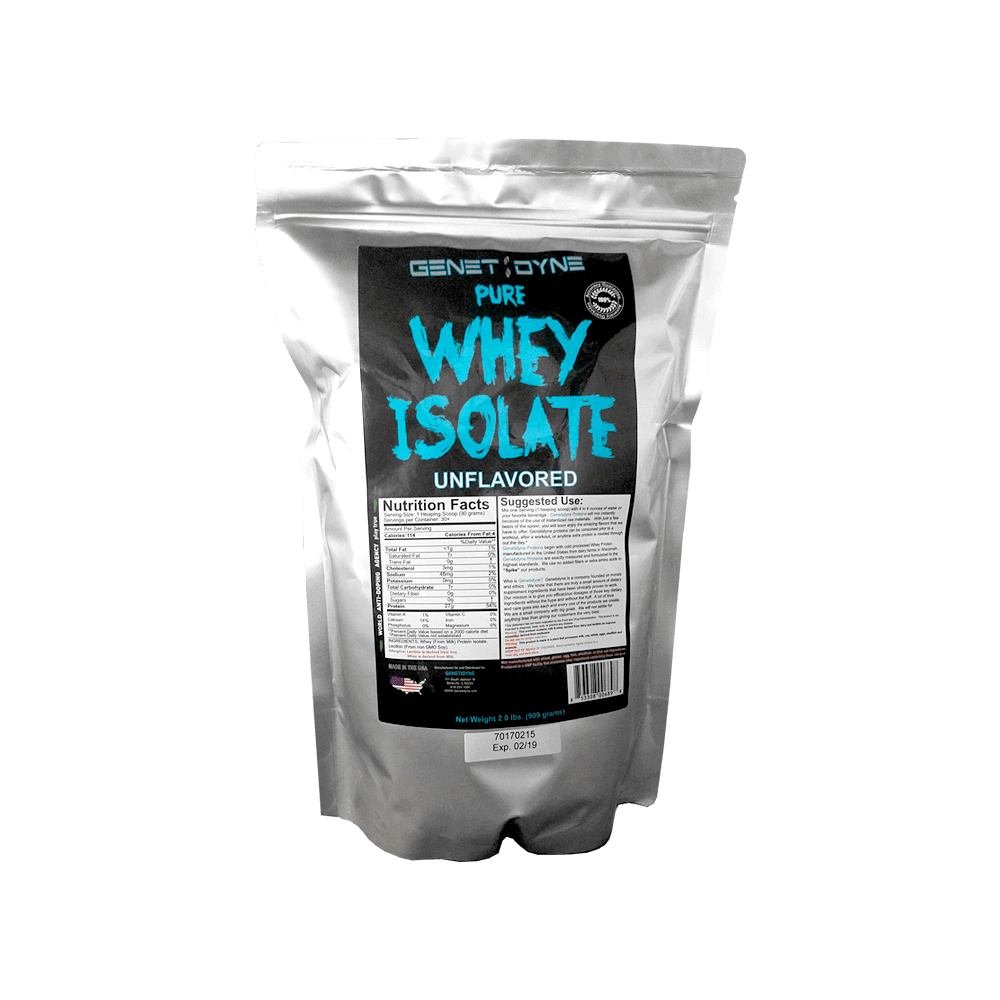 Unflavored Whey Protein Isolate Powder